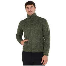 Sudadera funcional de hombre Fundango Cruz Knit Fleece Jacket oliva oliv