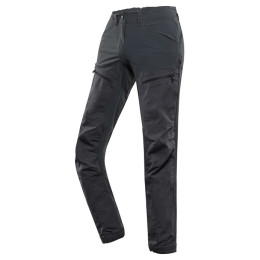 Pantalones de mujer Alpine Pro Zarma gris DK.TRUE GRAY