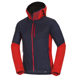 Chaqueta de hombre Northfinder Rayan azul/rojo Bluered