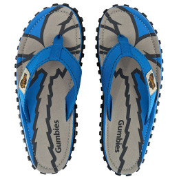 Chanclas Gumbies Islander Blue Palms azul