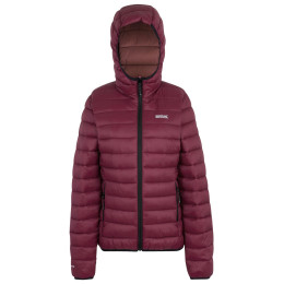 Chaqueta de mujer Regatta Women’s Hooded Marizion rojo Dark Pimento