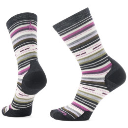 Calcetines de mujer Smartwool Everyday Margarita Crew blanco/negro White