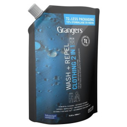 Impermeabilizante Granger's Wash + Repel Clothing 2 in 1 1L negro