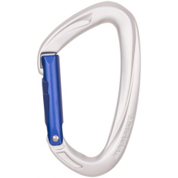 Mosquetón Mammut Crag Key Lock Straight plata Silver