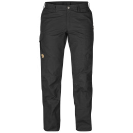 Pantalones de mujer Fjällräven Karla Pro Trousers Curved W gris oscuro dark grey