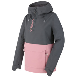 Chaqueta de mujer Husky Nabbi L 2023 gris/rosa grey/pink