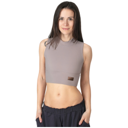 Camiseta sin mangas para mujer Drexiss Feel Coffee