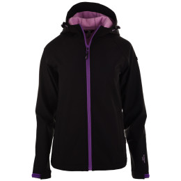 Chaqueta de mujer Martes Lady Narbon negro Black/RoyalLilac/VioletTulle