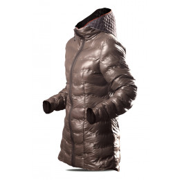 Abrigo de invierno para mujer Trimm Barbara marrón Shitake