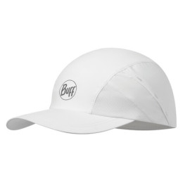 Gorra Buff Pro Run Cap Solid blanco SolidWhiteS/M