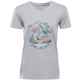 Camiseta de mujer Alpine Pro Grema 3 gris Grey