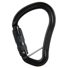 Mosquetón Singing Rock Hector Triple BC negro black