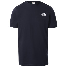 Camiseta de hombre The North Face Simple Dome Tee S/S azul oscuro AviatorNavy/TnfWhite