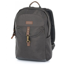 Mochila urbana Loap Oxy gris DkShadow/Brown