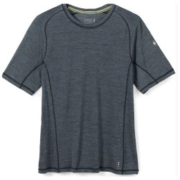 Camiseta de hombre Smartwool M Active Ultralite Short Sleeve gris charcoal heather