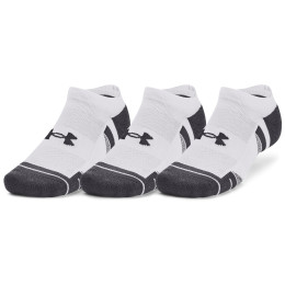 Juego de calcetines Under Armour Performance Tech 3pk NS blanco White / White / Jet Gray