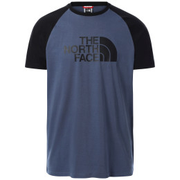 Camiseta de hombre The North Face M S/S Raglan Easy Tee azul VintageIndigo