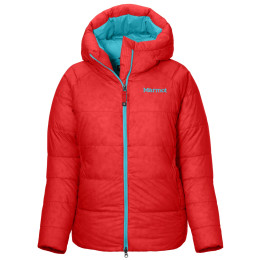 Chaqueta de plumón para mujer Marmot Wm's Mt. Tyndall Hoody rojo VictoryRed