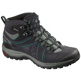 Calzado de mujer Salomon Ellipse 2 MID LTR GTX W gris/azul Phantom/CastorGray/ArubaBlue