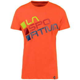 Camiseta de hombre La Sportiva Square T-Shirt M naranja Pumpkin