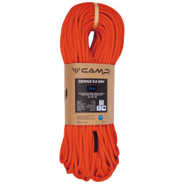 Cuerda de escalada Camp Genius 9.0 Dry - 70m rojo Red