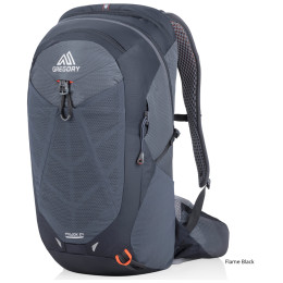 Mochila Gregory Miwok 24 gris FlameBlack