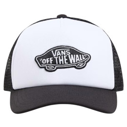 Gorra para niños Vans Classic Patch Curved Bill Trucker negro/blanco Black/White