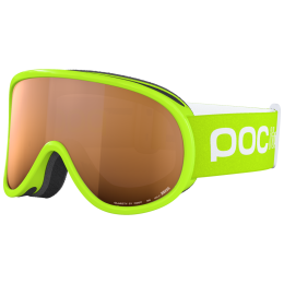 Gafas de esquí para niños POC POCito Retina verde claro Fluorescent Yellow/Green/Partly Sunny Light Orange