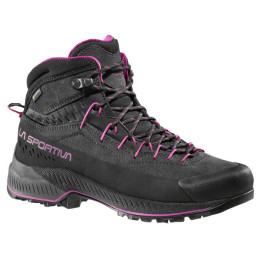 Calzado de mujer La Sportiva TX4 Evo Mid Woman Gtx gris Carbon/Springtime