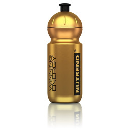 Botella de ciclismo Nutrend Láhev bidon Metalic 500ml dorado GoldMetalic