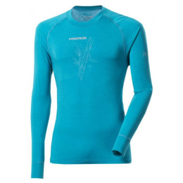 Camiseta térmica de hombre Progress Termotriko E NDR 28DA azul Turquoise