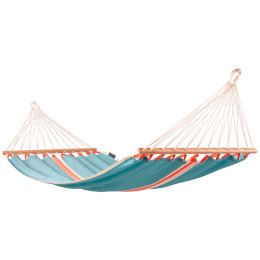 Hamaca con postes La Siesta Fruta Single azul Curacao