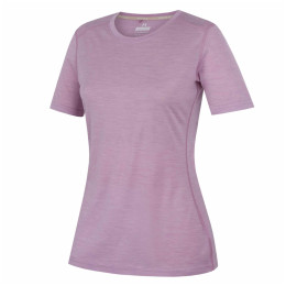 Camiseta de mujer MOOA Merino Lyolite 150 Short rosa pale orchid