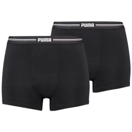 Calzoncillos bóxer para mujer Puma Women Boxer Shorts 2P negro black
