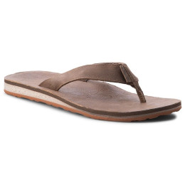 Chanclas de hombre Teva Classic Flip Premium Leather marrón DarkEarth