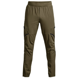 Pantalones de hombre Under Armour Unstoppable Cargo Pants verde Tent / / Black