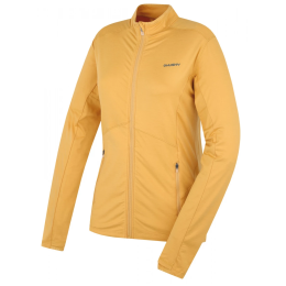 Sudadera de mujer Husky Tarp Zip L amarillo lt. yellow