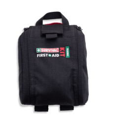 Botiquín de viaje Survival First Aid Kit - Trauma negro Black
