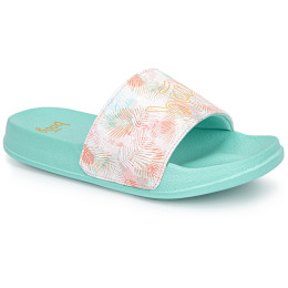 Zapatillas para niños Baagl Sunset verde/blanco zeleno-bílá