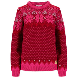 Jersey de mujer Dale of Norway Vilja Fem Sweater rosa Redrose Allium Raspberry