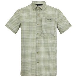 Camisa de hombre Regatta Anti-Insect Travel Light S/S Shirt verde claro LightSageCh