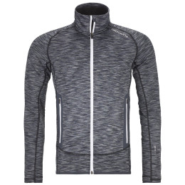 Chaqueta de hombre Ortovox Fleece Space Dyed Jacket negro BlackRavenBlend