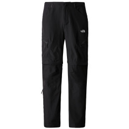 Pantalones de hombre The North Face M Exploration Conv Reg Tapered Pant negro Tnf Black