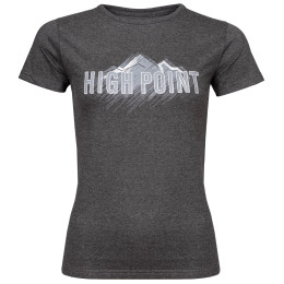 Camiseta de mujer High Point High Point 3.0 Lady T-Shirt gris Grey Melange