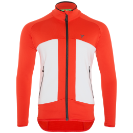 Maillot de ciclismo de hombre Silvini Valdaoro rojo ruby-cloud