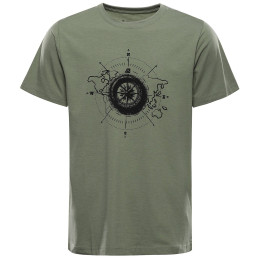 Camiseta de hombre Alpine Pro Morol verde OIL GREEN VARIANTA PA