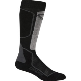 Medias de hombre Icebreaker Mens Ski+ Light OTC (2018) negro Oil/Black/Silver
