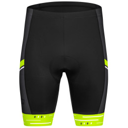 Pantalones cortos de ciclismo para hombre Etape Racing 2.0 negro/amarillo černá/žlutá fluo
