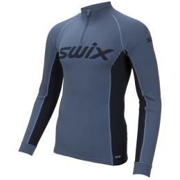 Camiseta funcional de hombre Swix RaceX Man azul claro BlueSea