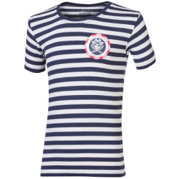 Camiseta para niños Progress Pirat azul/blanco